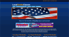 Desktop Screenshot of localzumbaclasses.com